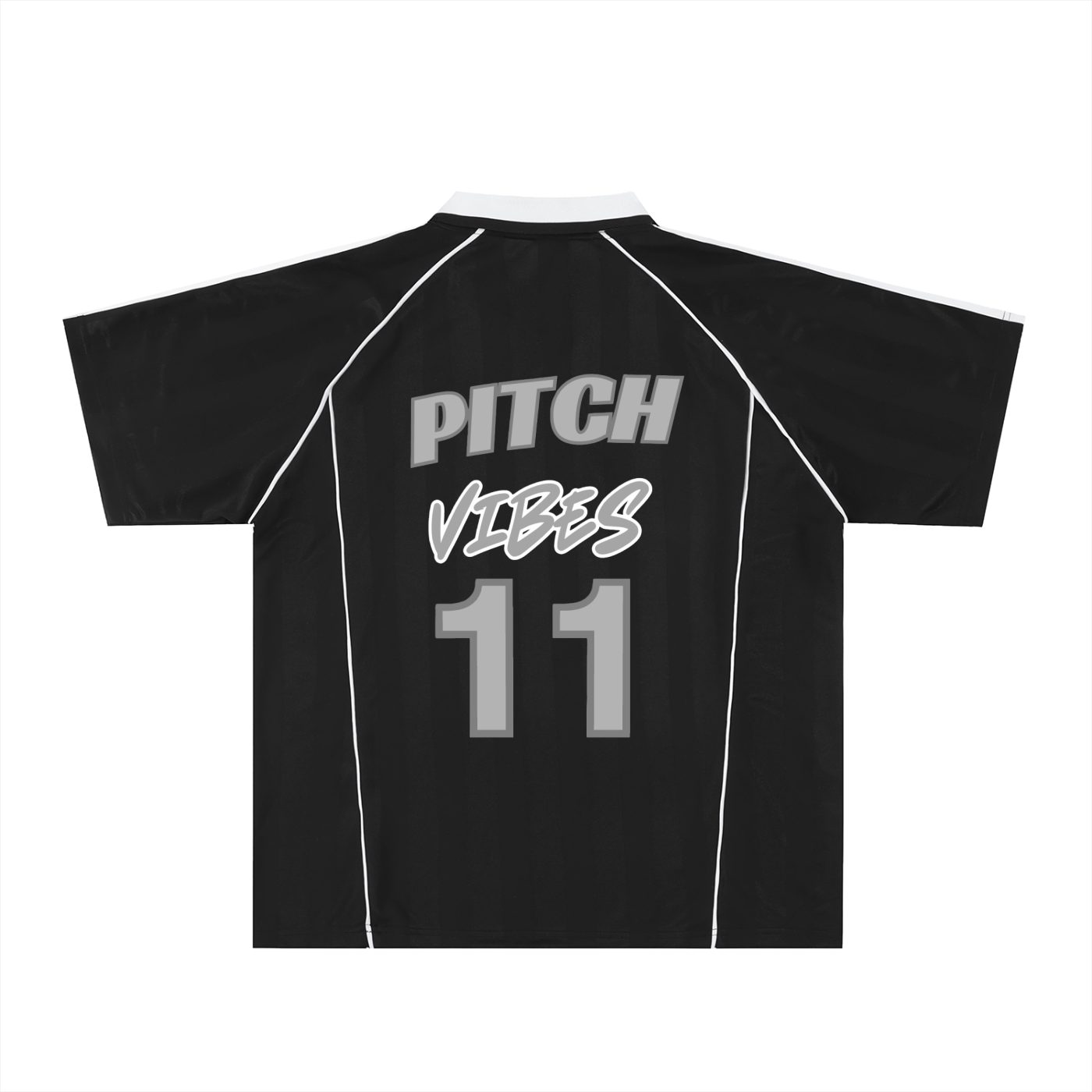Shadow Stripe Collared Soccer Jersey