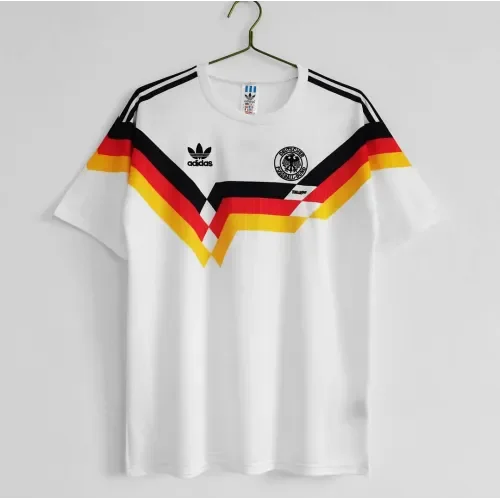 Germany Retro Jersey Home World Cup 1990