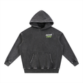 Snow Wash Fleece Oversize  Pitch Vibes Hoodie