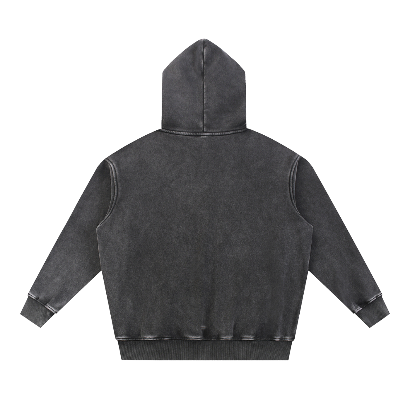 Snow Wash Fleece Oversize  Pitch Vibes Hoodie