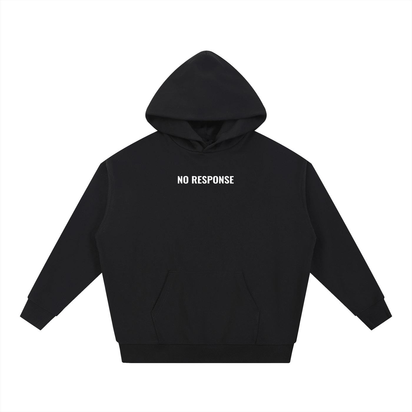 Essential "No Response" Heavyweight Hoodie