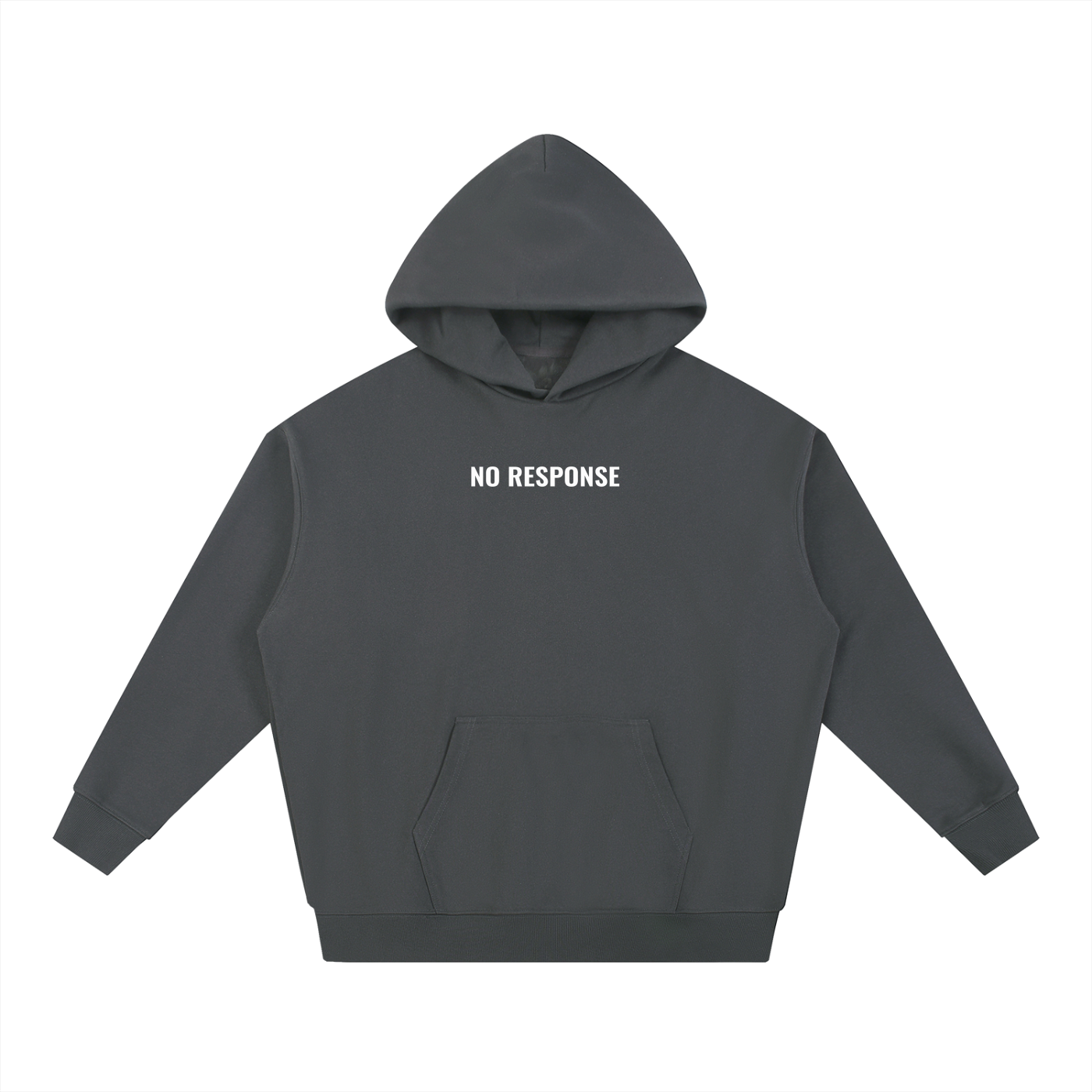Essential "No Response" Heavyweight Hoodie