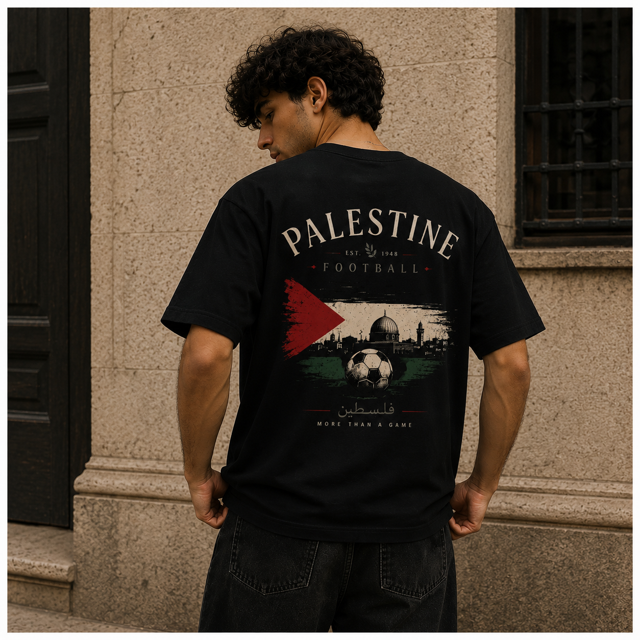 Palestine Football Graphic Tee