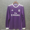 Real Madrid Away Kit (Long Sleeves) 2016/17 1:1