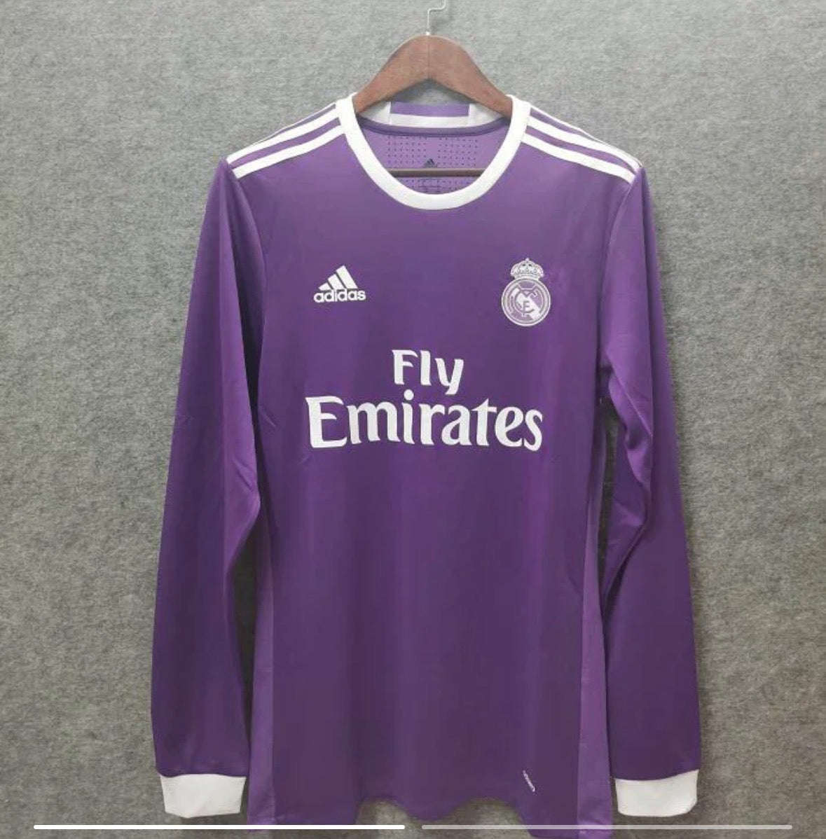 Real Madrid Away Kit (Long Sleeves) 2016/17 1:1