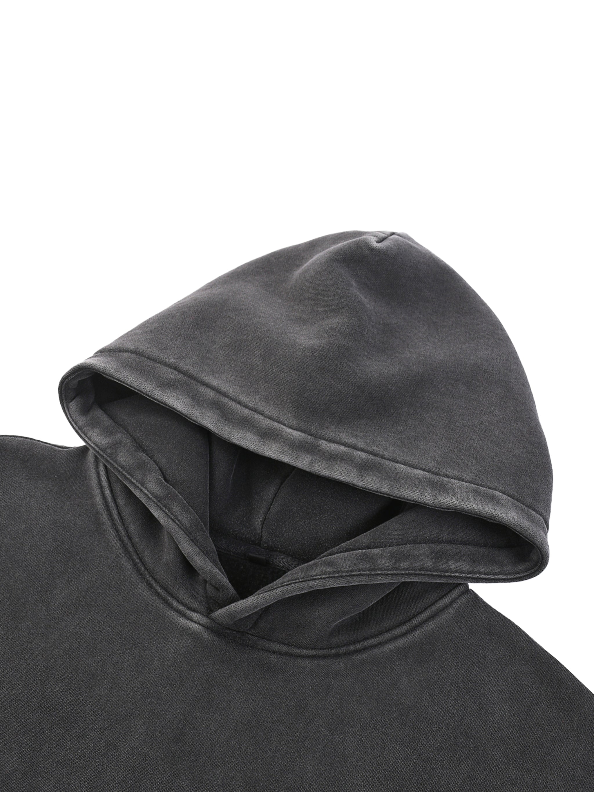Snow Wash Fleece Oversize  Pitch Vibes Hoodie